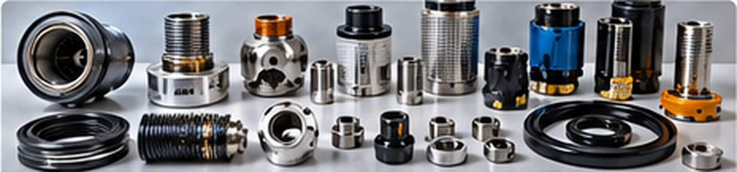 Aviation consumables, seals, fasteners and precision hardware arranged for maintenance supply